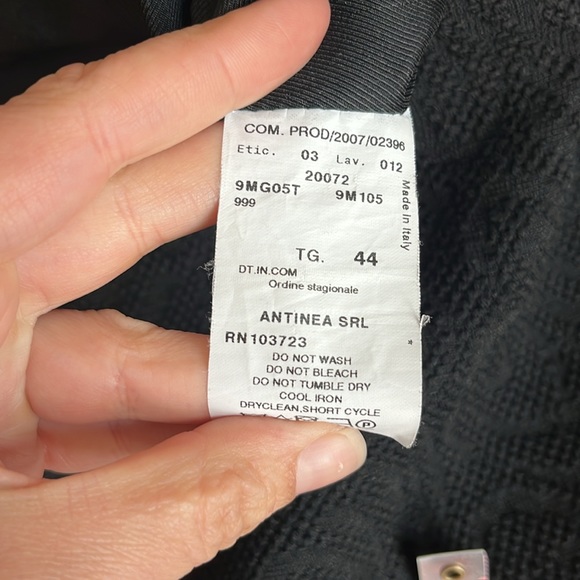 Vintage Armani Tailored Wool Blend Blazer Jacket - Picture 8 of 9